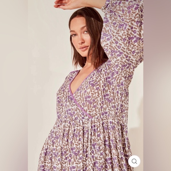 Daughter of India Binita Maxi Dress Violet Size XS - Picture 7 of 15